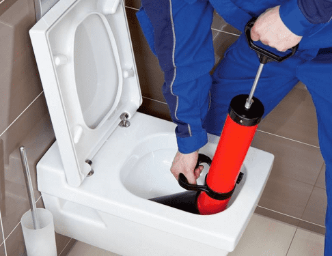 Rohrreinigung Toilette 24/7  24h Verstopfter Rohrservice